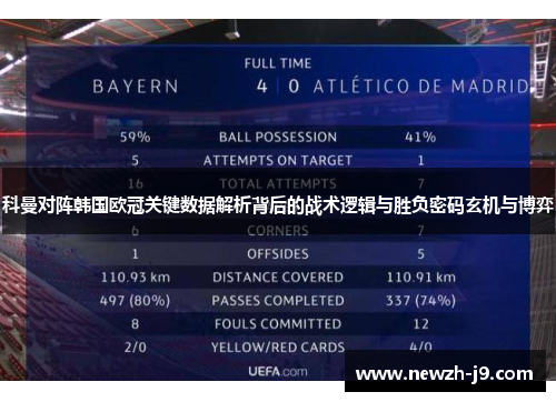 科曼对阵韩国欧冠关键数据解析背后的战术逻辑与胜负密码玄机与博弈 科曼对阵韩国欧冠关键数据解析背后的战术逻辑与胜负密码玄机与博弈